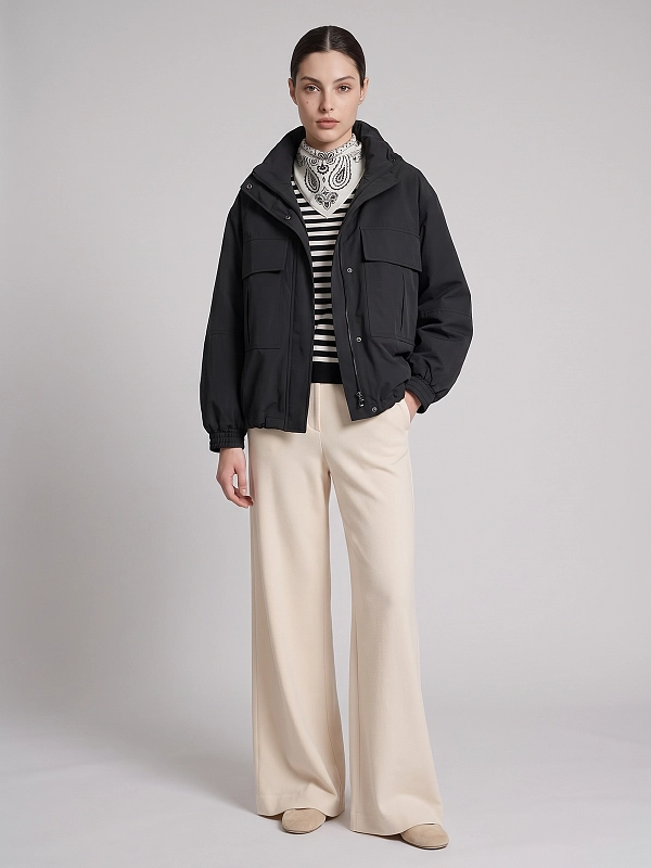 ветровка Max Mara Weekend WKDEPOCA цвет черный