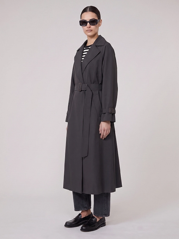 тренч Max Mara Weekend WKDFATTO цвет черный