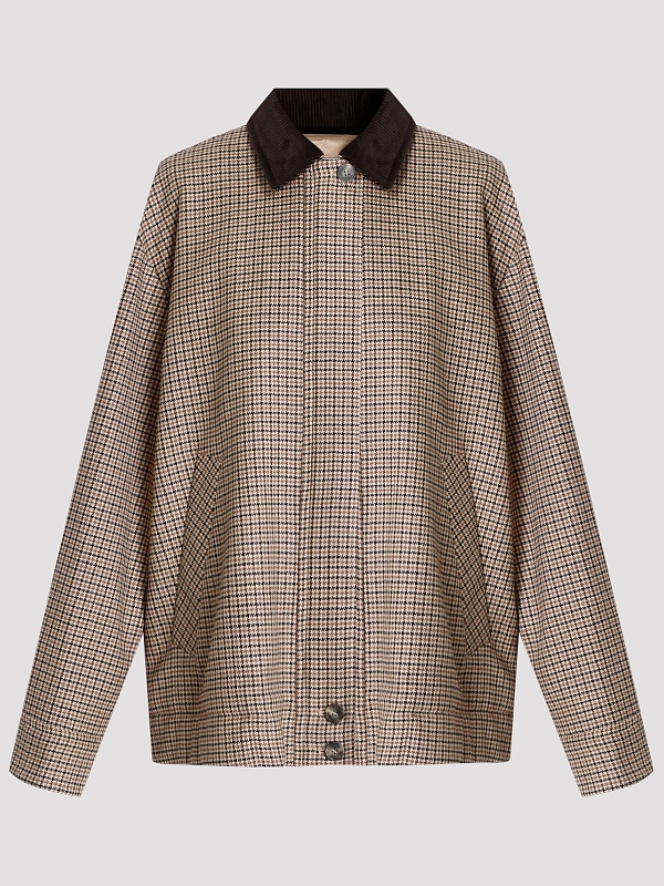 бомбер Max Mara Weekend WKDFESTA цвет коричневый
