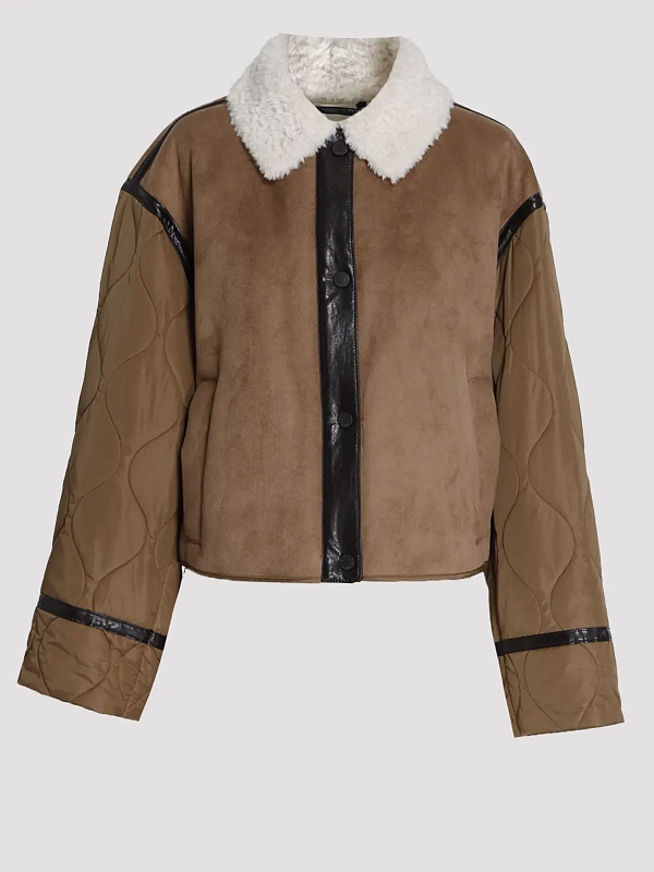 дубленка Max Mara Weekend WKDGESSATI цвет кэмэл