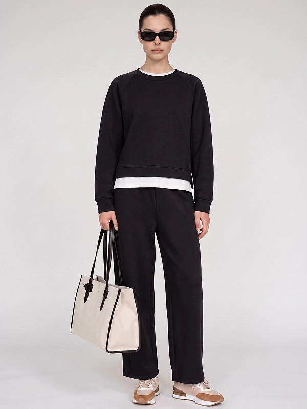 брюки спортивные Max Mara Weekend WKDGETTO цвет черный
