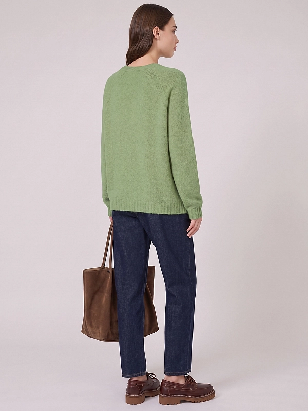 джемпер Max Mara Weekend WKDGHIACCI цвет зеленый