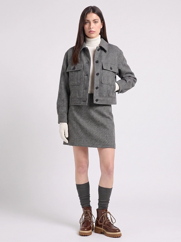 жакет Max Mara Weekend WKDGINNASTA цвет серый