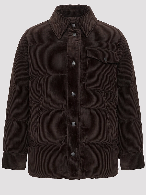 пуховик вельветовый Max Mara Weekend WKDGIORNO