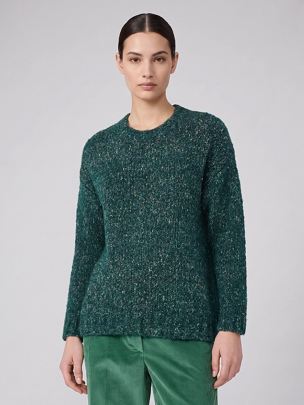 джемпер Max Mara Weekend WKDHOBBY цвет зеленый