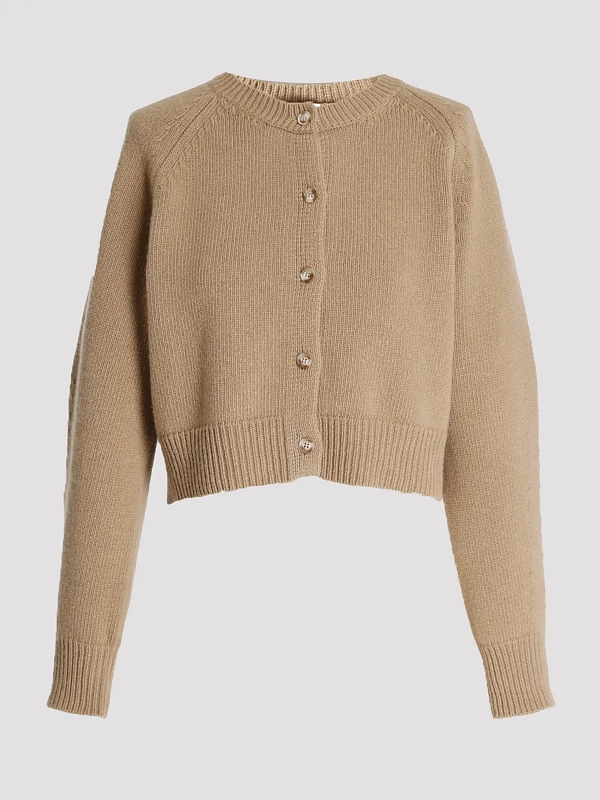 кардиган Max Mara Weekend WKDOMBROSA цвет кэмэл