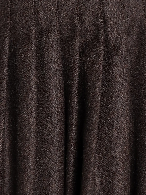 юбка Max Mara Weekend WKDOVEST цвет коричневый