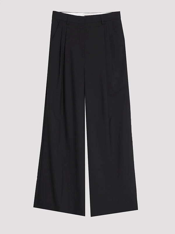 брюки Max Mara Weekend WKDOVVIO цвет черный