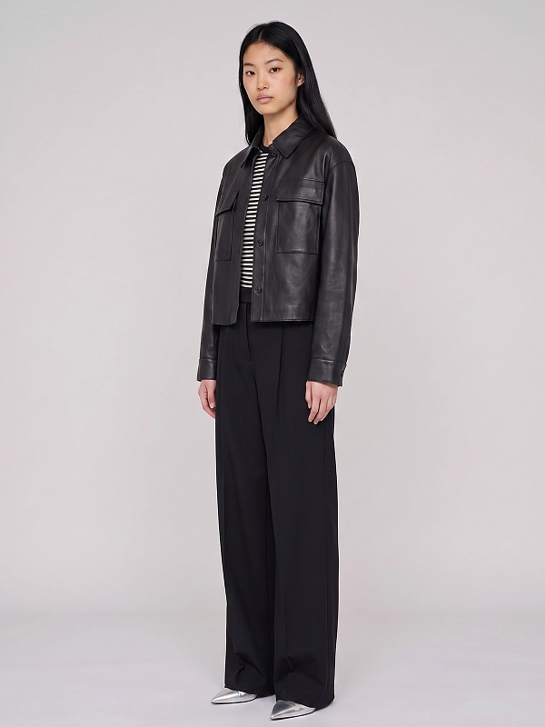 брюки Max Mara Weekend WKDOVVIO цвет черный