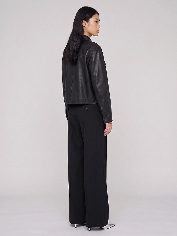 брюки Max Mara Weekend WKDOVVIO цвет черный