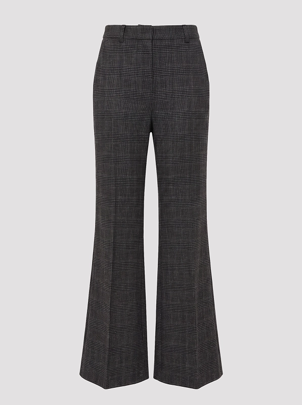 брюки Max Mara Weekend WKDPACCA цвет темно-серый