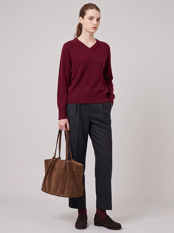 джемпер Max Mara Weekend WKDPADRE цвет бордовый