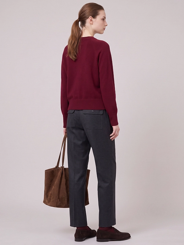 джемпер Max Mara Weekend WKDPADRE цвет бордовый