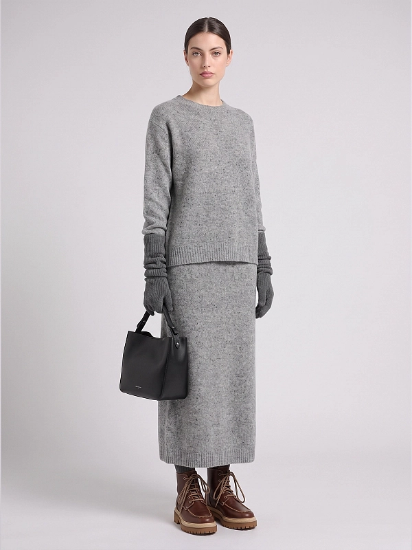 джемпер Max Mara Weekend WKDPALCHI цвет серый