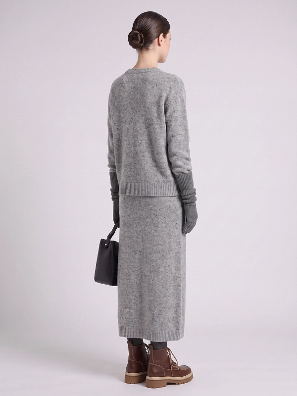 джемпер Max Mara Weekend WKDPALCHI цвет серый