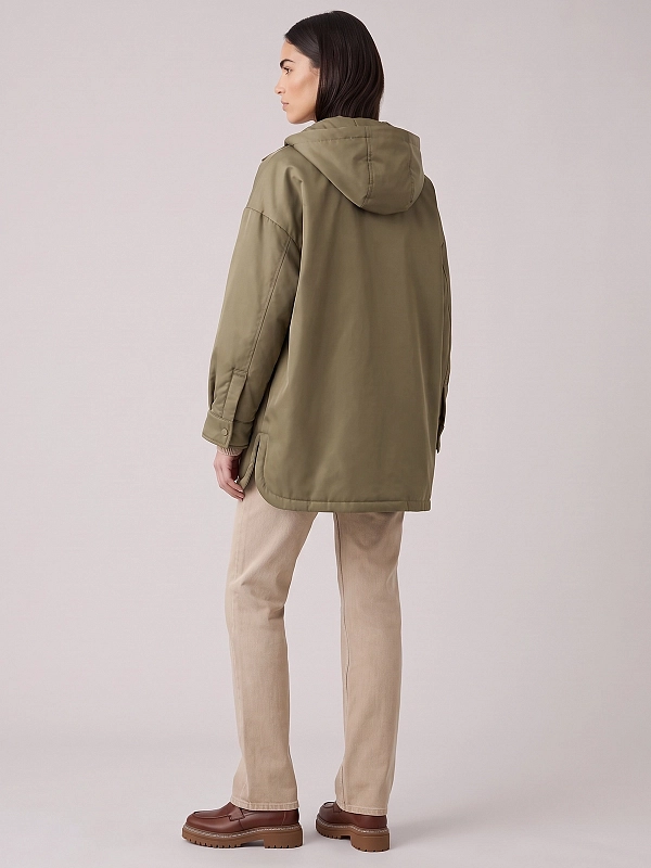 куртка утепленная Max Mara Weekend WKDSPIGOLA цвет хаки