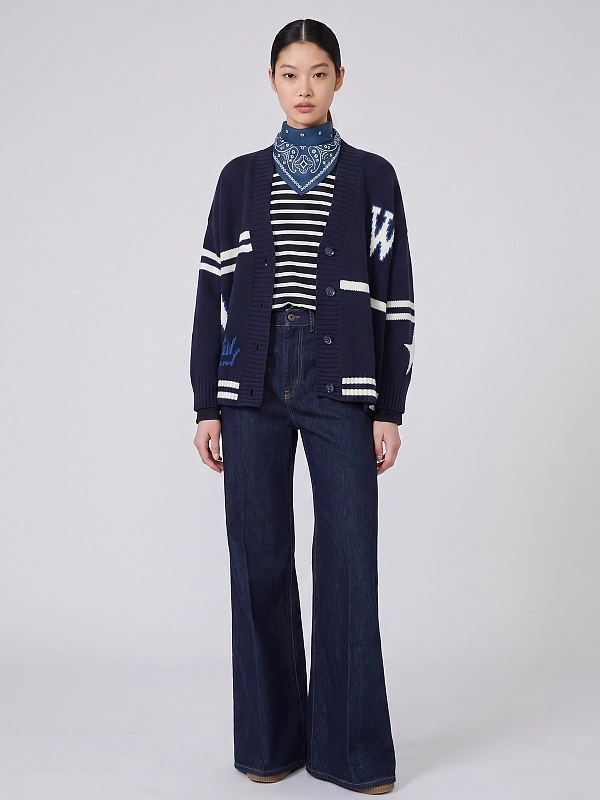 джинсы Max Mara Weekend WKDSPORT цвет темно-синий