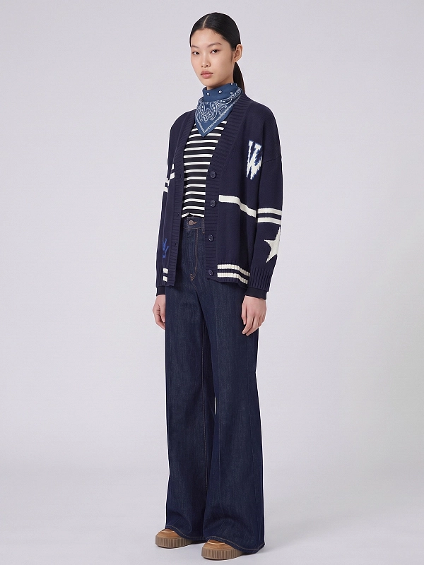 джинсы Max Mara Weekend WKDSPORT цвет темно-синий