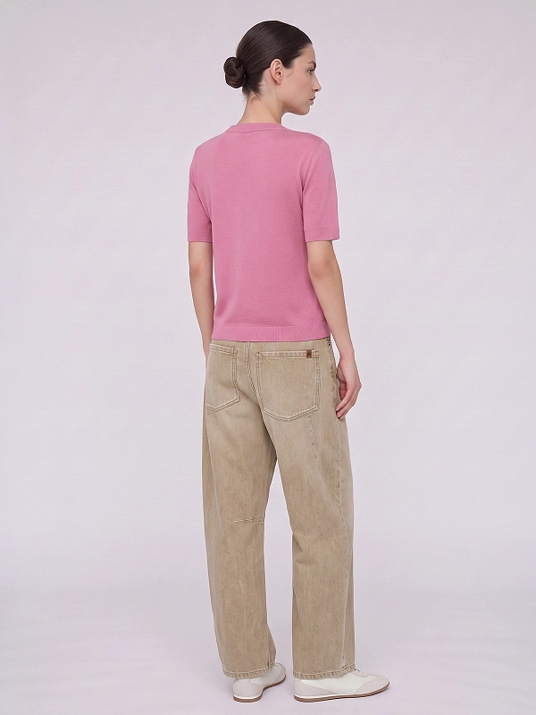 джемпер Max Mara Weekend WKDTAPIOCA цвет розовый