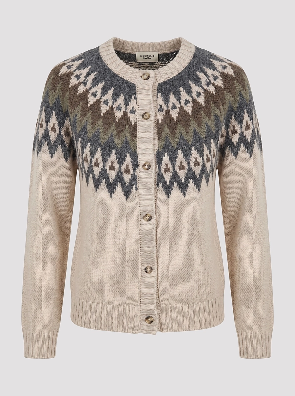 кардиган Max Mara Weekend WKDTARGA цвет бежевый