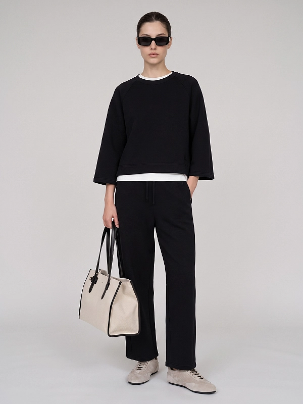 свитшот Max Mara Weekend WKDVASTO цвет черный