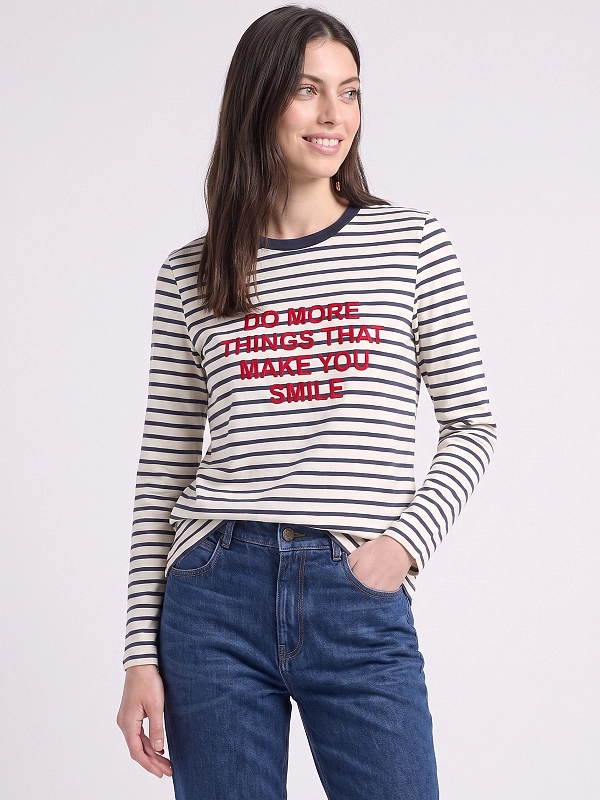 лонгслив Max Mara Weekend WKDVICINO цвет белый синий