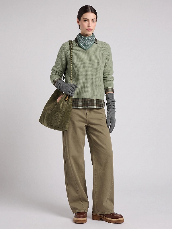 джемпер Max Mara Weekend WKDXENO цвет зеленый