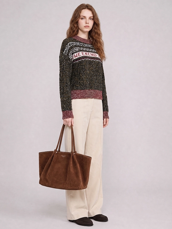 свитер Max Mara Weekend WKIQUOTA цвет хаки