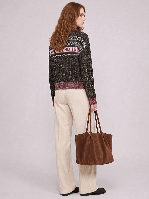 свитер Max Mara Weekend WKIQUOTA цвет хаки