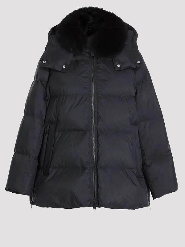 пуховик Yves Salomon 24WFM01576U06W цвет черный
