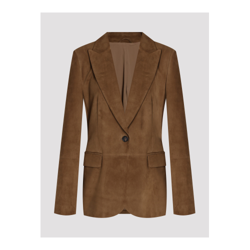 Купить жакет кожаный от Brunello Cucinelli