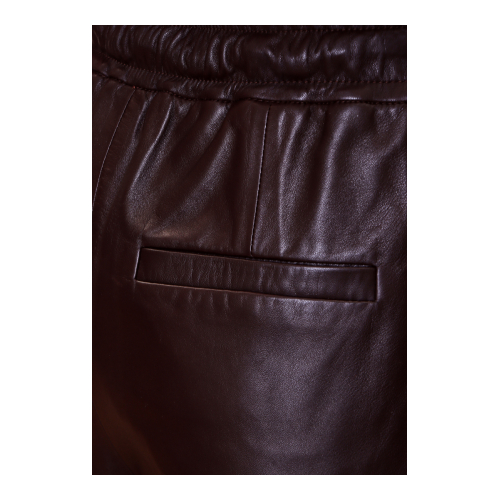 брюки кожаные Brunello Cucinelli — фото и цены