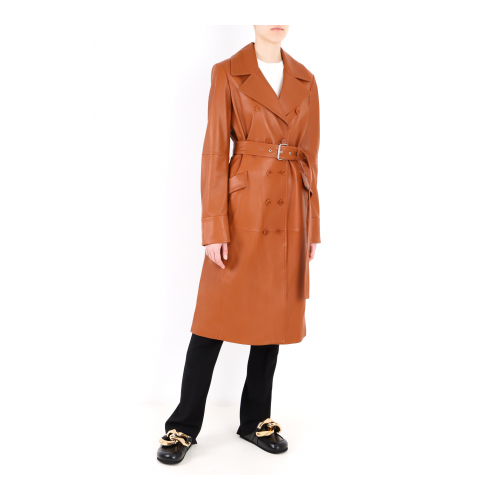 тренч кожаный Max Mara — фото и цены