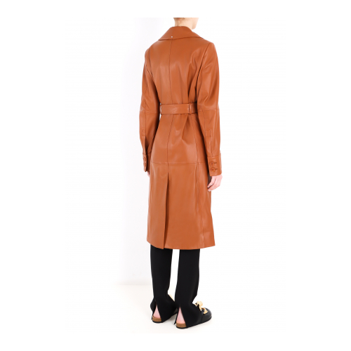 тренч кожаный Max Mara — фото и цены
