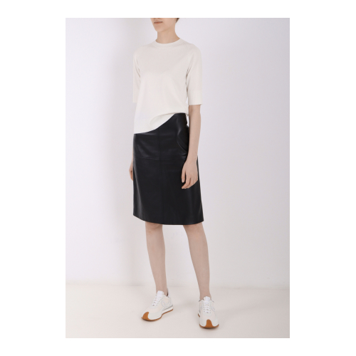 юбка кожаная Max Mara — фото и цены