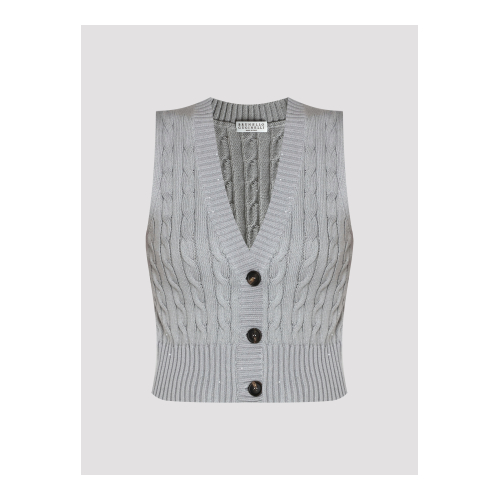 Купить жилет трикотажный от Brunello Cucinelli