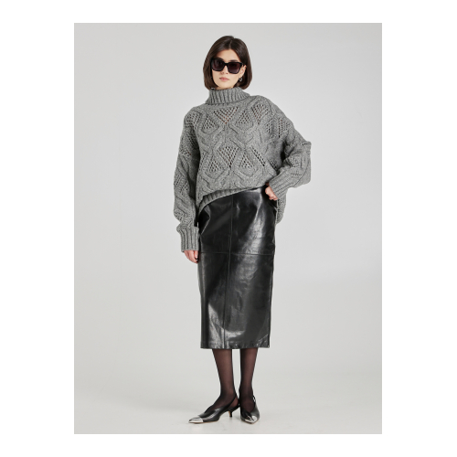 юбка кожаная Max Mara — фото и цены