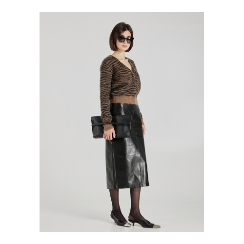 юбка кожаная Max Mara — фото и цены